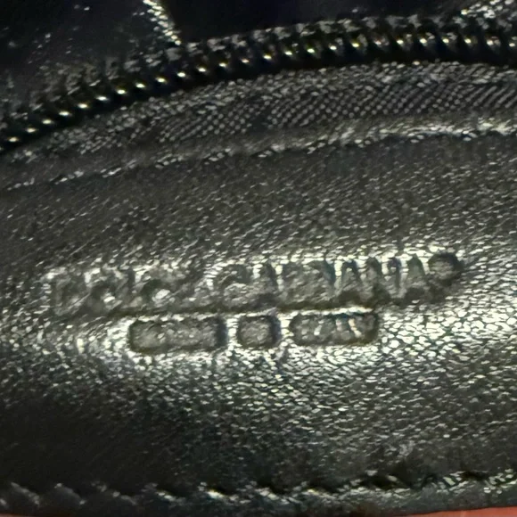 (RARE) Dolce Gabbana quilted nylon, leather trim with embossed accents “Duffle” - Picture 8 of 9